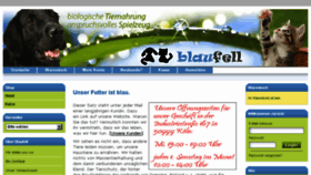 What Blaufell.de website looked like in 2015 (8 years ago)