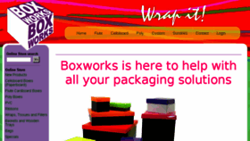 What Boxworks.com.au website looked like in 2015 (8 years ago)
