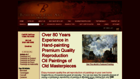 What Bohemianfineart.com website looked like in 2015 (8 years ago)