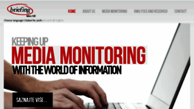 What Briefing-mediji.hr website looked like in 2015 (8 years ago)