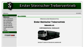What Biertreber.at website looked like in 2015 (8 years ago)