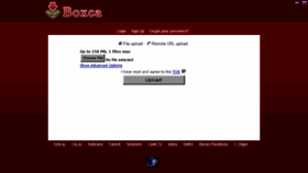 What Boxca.az website looked like in 2015 (8 years ago)