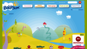 What Babysun.com website looked like in 2015 (8 years ago)