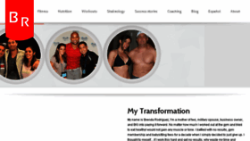 What Brendarodriguezfitness.com website looked like in 2015 (8 years ago)