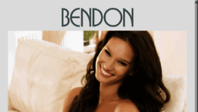 What Bendon.co.nz website looked like in 2015 (8 years ago)