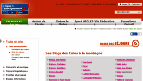What Blogs.laligue38.org website looked like in 2015 (8 years ago)