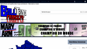 What Ball-trap-france.fr website looked like in 2015 (8 years ago)