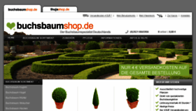 What Buchsbaumshop.de website looked like in 2015 (8 years ago)