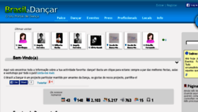 What Brasiladancar.com website looked like in 2015 (8 years ago)