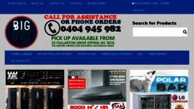 What Bigaussiedeals.com.au website looked like in 2015 (8 years ago)