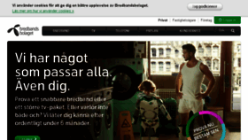 What Bredbandsbolaget.se website looked like in 2015 (8 years ago)