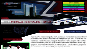 What Busses.com website looked like in 2015 (8 years ago)
