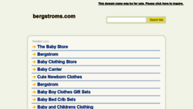What Bergstroms.com website looked like in 2015 (8 years ago)