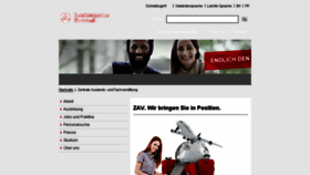 What Ba-auslandsvermittlung.de website looked like in 2015 (8 years ago)