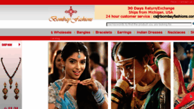 What Bombayfashions.com website looked like in 2015 (8 years ago)