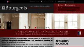 What Bourgeois.coop website looked like in 2015 (8 years ago)