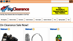 What Bigclearance.com website looked like in 2015 (8 years ago)