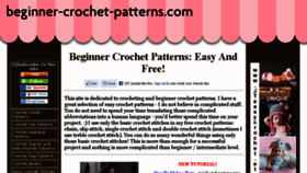 What Beginner-crochet-patterns.com website looked like in 2015 (8 years ago)