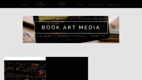 What Bookartmedia.com website looked like in 2015 (8 years ago)
