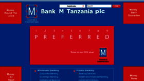 What Bankm.co.tz website looked like in 2015 (8 years ago)
