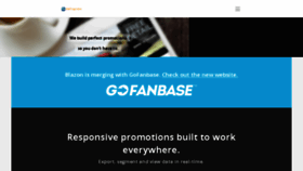 What Blazonapp.com website looked like in 2015 (8 years ago)