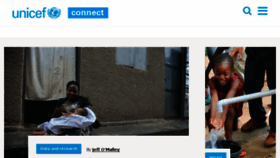 What Blogs.unicef.org website looked like in 2015 (8 years ago)