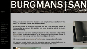 What Burgmanssanitair.nl website looked like in 2015 (8 years ago)