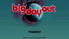 What Bigdayout.com website looked like in 2015 (8 years ago)