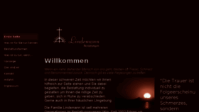 What Bestattungen-lindemann.de website looked like in 2015 (8 years ago)