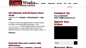 What B2bmarketingsmarts.com website looked like in 2015 (8 years ago)