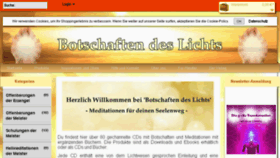 What Botschaften-des-lichts.de website looked like in 2015 (8 years ago)