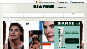 What Biafine-lagamme.fr website looked like in 2015 (8 years ago)