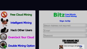 What Bitzfree.com website looked like in 2015 (8 years ago)