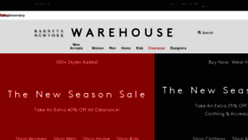 What Barneyswarehouse.com website looked like in 2015 (8 years ago)