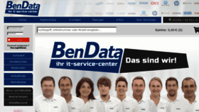 What Bendata.de website looked like in 2015 (8 years ago)