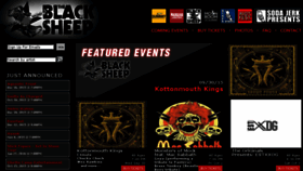 What Blacksheeprocks.com website looked like in 2015 (8 years ago)