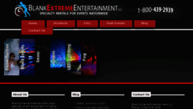 What Blankextremeentertainment.com website looked like in 2015 (8 years ago)