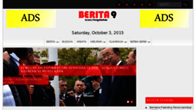 What Berita9.id website looked like in 2015 (8 years ago)