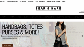 What Bearandhare.com website looked like in 2015 (8 years ago)