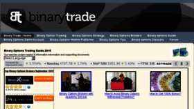 What Binary-trade.com website looked like in 2015 (8 years ago)