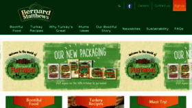 What Bernardmatthewsfarms.com website looked like in 2015 (8 years ago)