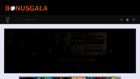 What Bonusgala.com website looked like in 2015 (8 years ago)