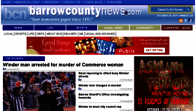 What Barrowcountynews.com website looked like in 2015 (8 years ago)