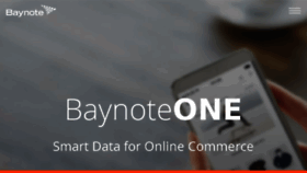 What Baynote.net website looked like in 2015 (8 years ago)