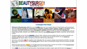 What Beautysurg.com website looked like in 2015 (8 years ago)