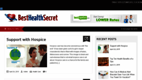 What Besthealthsecret.com website looked like in 2015 (8 years ago)