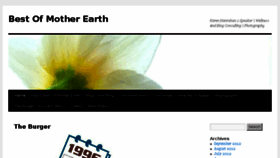 What Bestofmotherearth.com website looked like in 2015 (8 years ago)