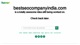 What Bestseocompanyindia.com website looked like in 2015 (8 years ago)