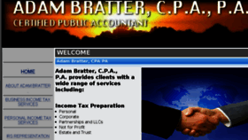 What Brattercpa.com website looked like in 2015 (8 years ago)