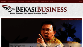 What Bekasibusiness.com website looked like in 2015 (8 years ago)